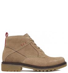 Botki Lasocki beżowe damskie 