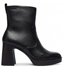 Botki na słupku Tamaris czarne 