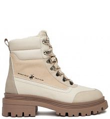 Trapery Beverly Hills Polo Club beżowe damskie 