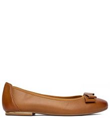 Baleriny Lasocki brązowe damskie 