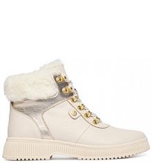 Botki Caprice białe damskie 