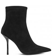 Botki na szpilce Eva Minge czarne 