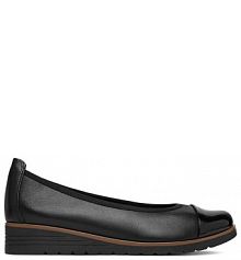 Baleriny Lasocki czarne damskie 