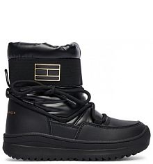 Śniegowce Tommy Hilfiger czarne dziecięce 