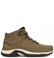 Buty trekkingowe wysokie Salomon khaki męskie 