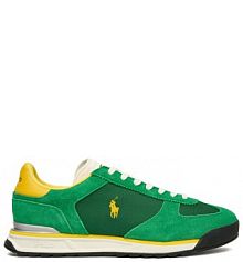 Sneakersy Polo Ralph Lauren zielone męskie 