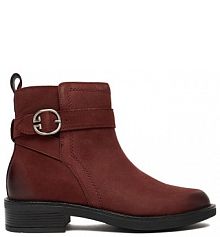 Botki Lasocki bordowy damskie 