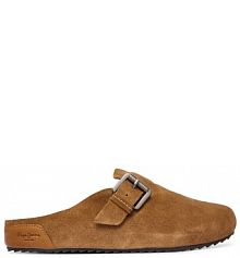 Klapki Pepe Jeans brązowe damskie 