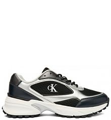 Sneakersy Calvin Klein czarne męskie 