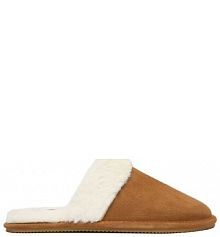 Kapcie Polo Ralph Lauren brązowe damskie 