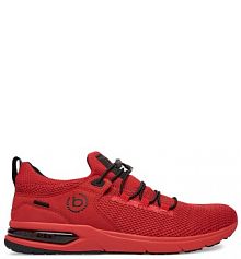 Sneakersy Bugatti czerwone męskie 