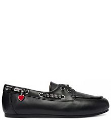 Półbuty LOVE MOSCHINO czarne damskie 