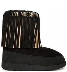 Śniegowce LOVE MOSCHINO czarne damskie 
