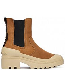 Botki Pepe Jeans brązowe damskie 