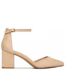 Czółenka JENNY beżowe 