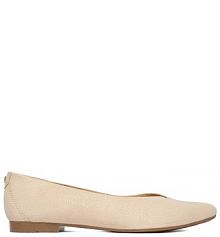 Baleriny Lasocki beżowe damskie 