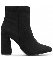 Botki na słupku DeeZee czarne 