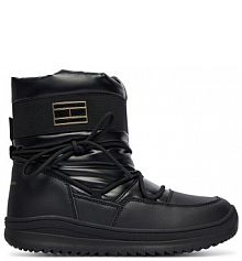 Śniegowce Tommy Hilfiger czarne dziecięce 