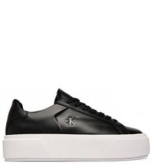 Sneakersy Calvin Klein czarne damskie 