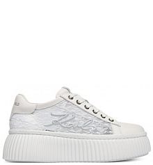 Sneakersy KARL LAGERFELD białe damskie 