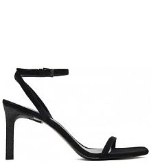 Sandały na szpilce Tory Burch czarne 