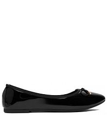 Baleriny JENNY czarne damskie 
