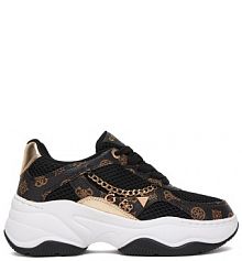 Sneakersy Guess czarne damskie 