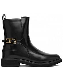 Botki Patrizia Pepe czarne damskie 