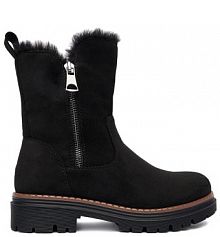 Botki Clara Barson czarne damskie 