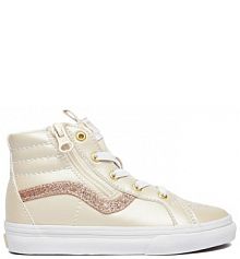 Sneakersy Vans écru dziecięce 