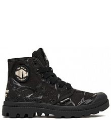 Trapery Palladium czarne damskie 