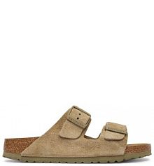 Klapki Birkenstock khaki damskie 