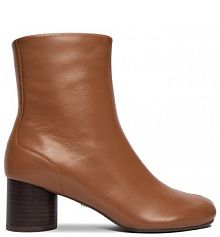 Botki na słupku GINO ROSSI brązowe 