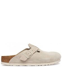 Klapki Birkenstock beżowe damskie 