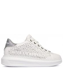 Sneakersy KARL LAGERFELD białe damskie 