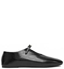 Baleriny GINO ROSSI czarne damskie 