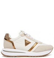 Sneakersy Guess écru damskie 