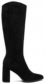 Kozaki na obcasie JENNY czarne 