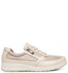 Sneakersy Caprice kremowe damskie 