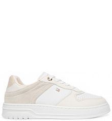 Sneakersy Tommy Hilfiger écru damskie 