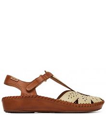 Sandały Pikolinos écru damskie 