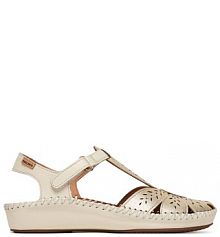 Sandały Pikolinos złote damskie 