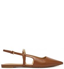 Baleriny MICHAEL Michael Kors brązowe damskie 