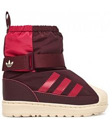 Śniegowce adidas bordowy dziecięce 
