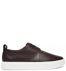 Sneakersy Calvin Klein bordowy męskie 