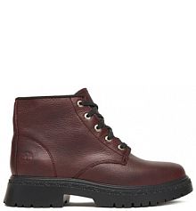 Botki Timberland bordowy damskie 