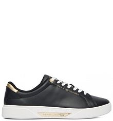 Sneakersy Tommy Hilfiger czarne damskie 