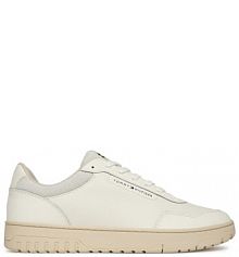 Sneakersy Tommy Hilfiger écru męskie 