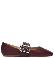 Baleriny Steve Madden czerwone damskie 