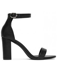 Sandały na słupku Jenny Fairy czarne 